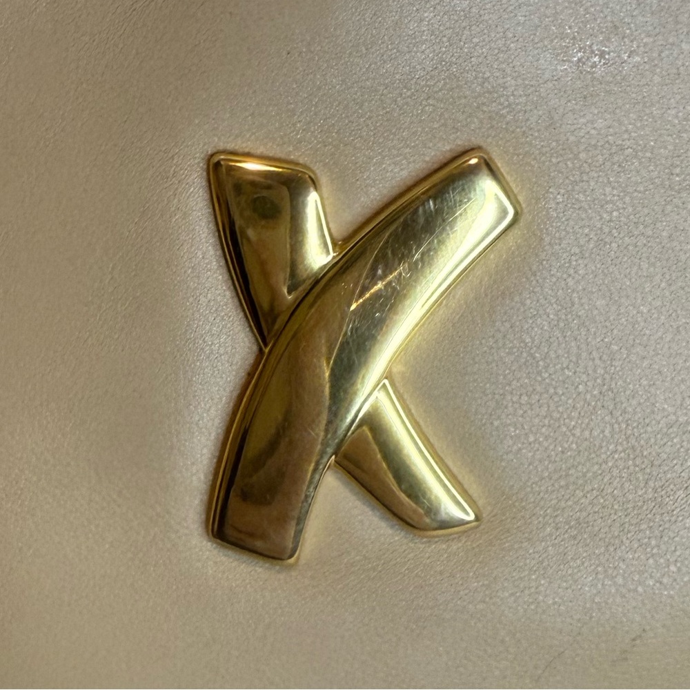 PALOMA PICASSO LEATHER 2-WAY SHOULDER/CROSSBODY GRAFFITI “X” VINTAGE BAG - Picture 13 of 15